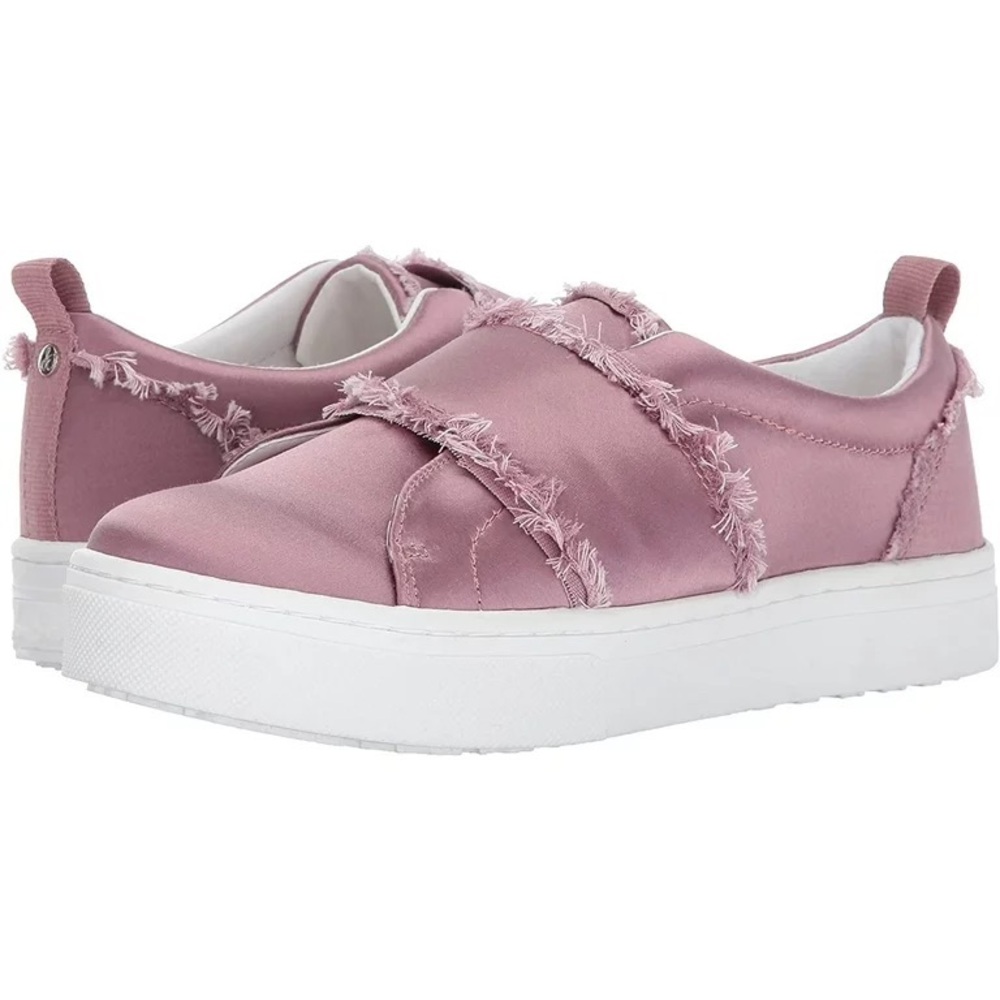 Sam Edelman Levine, LT Pink Satin Size 7M shoes